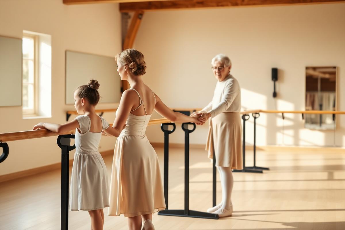 Turma de Ballet Clássico no Cine Teatro Ribalta